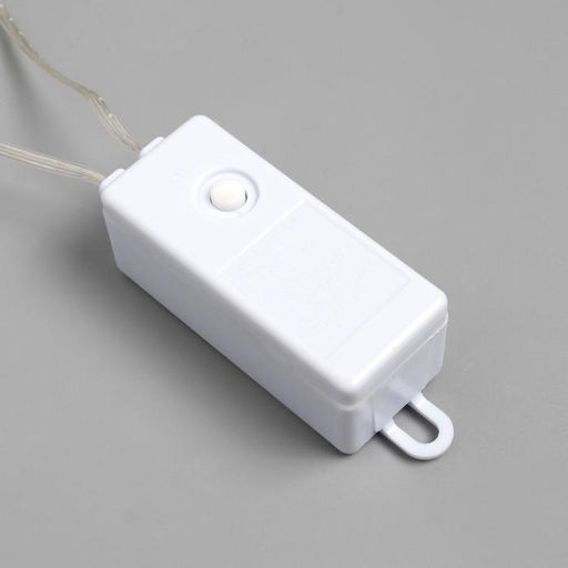 Гирлянда Занавес 1.6?1.6 м роса, IP20, серебристая нить, 160 LED, свечение тёплое белое, 8 режимов, 220 В - Luazon lighting фото 9