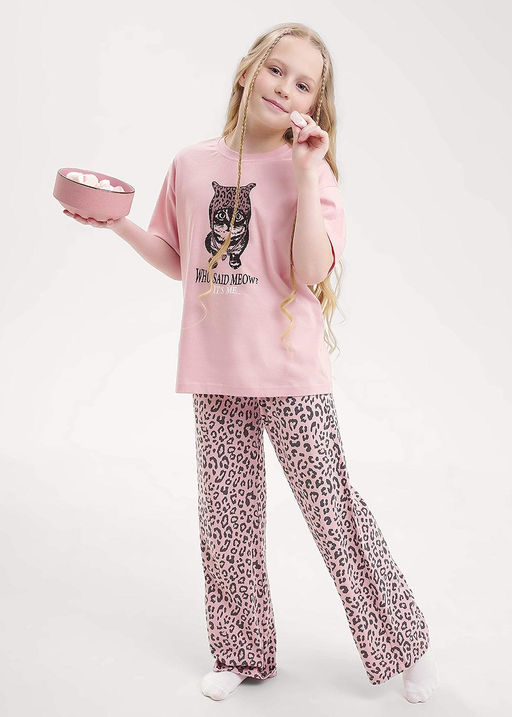 909529кд_п Пижама для девочки (ЧЗ)