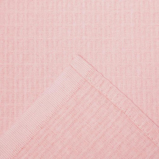 Простыня вафельная для бани Экономь и Я 150х180 см, цвет пыльно-розовый  фото 4