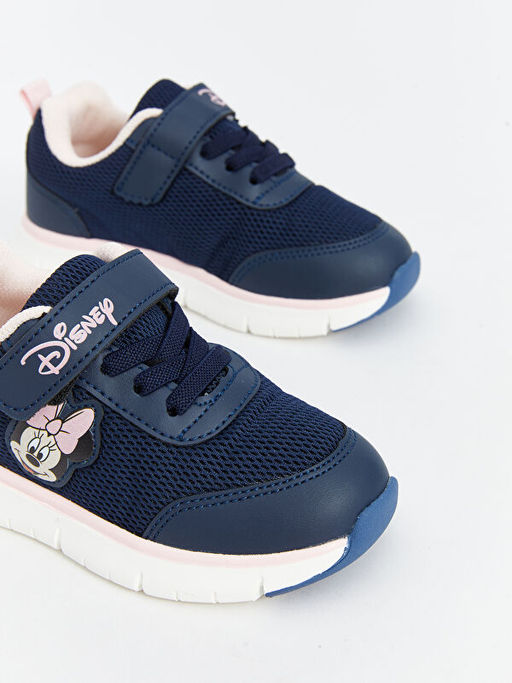 Minnie Mouse Bask?l? C?rt C?rtl? K?z Bebek Spor Ayakkab? - Waikiki фото 3