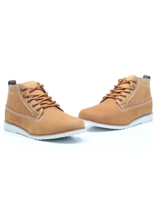 01-278468 YELLOW Ботинки мужские зимние (искусственная кожа, шерсть) - Фабричный китай фото 11