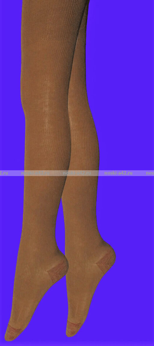 Цена за 5 шт. Ажур колготки для бабушек в рубчик