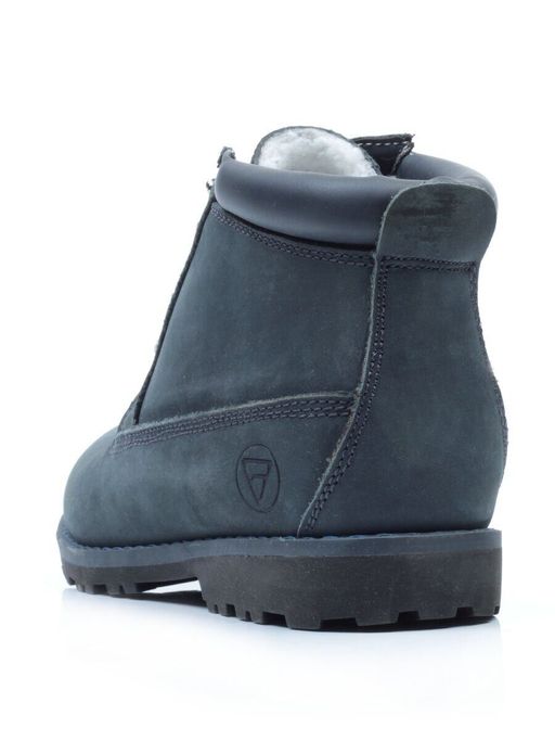 04-278490L NAVY Ботинки женские зимние (натуральная кожа, шерсть) - Фабричный китай фото 4