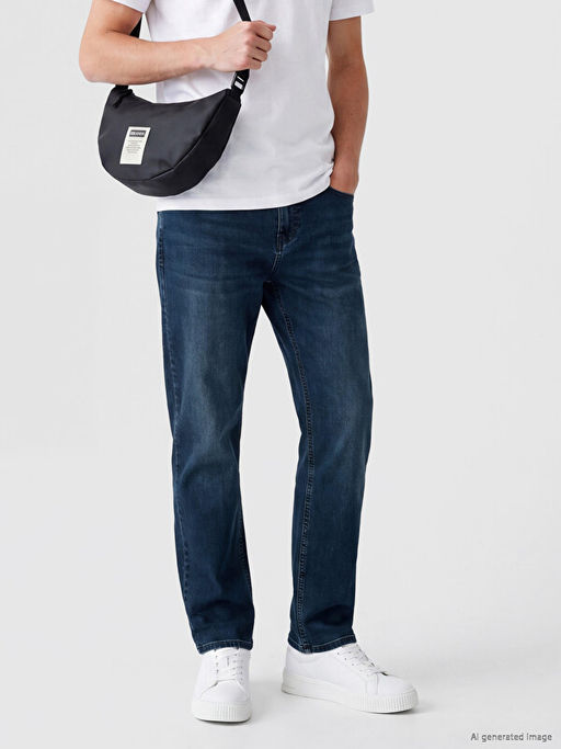700 Straight Fit Erkek Jean Pantolon