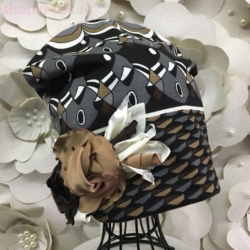 Колпак Розы флис Колпак женский флис (56-58)