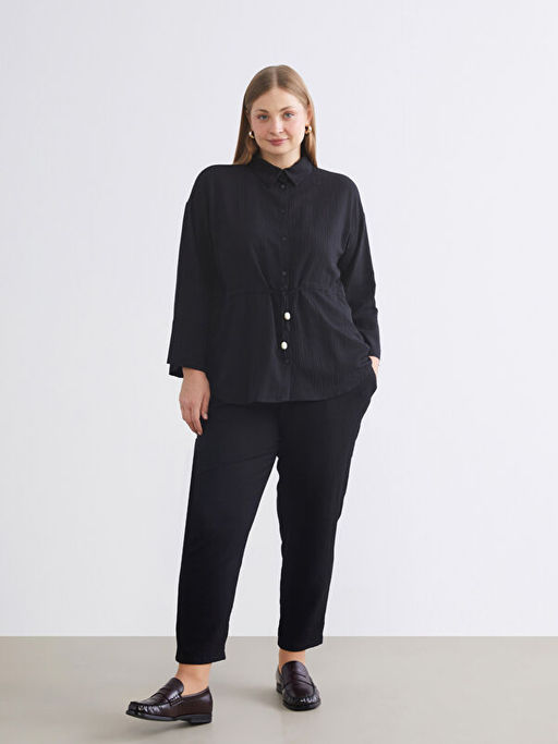 Beli Lastikli Kad?n Pantolon