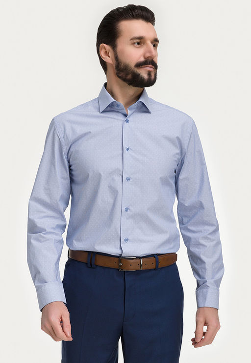 Сорочка мужская длинный рукав GREG 213/131/6054/ZV/1_GB  фото 10