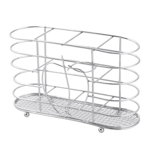 Подставка для столовых приборов "Яблоко-2" (хром) (AN52-69)