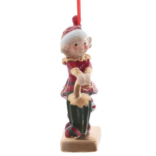 Изделие декоративное подвесное "Мальчик/Девочка", L8 W5 H13 см, 2в.