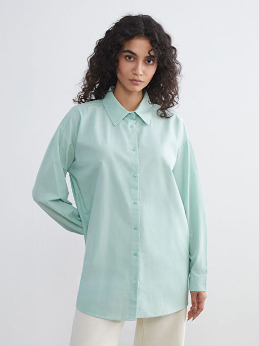 Poplin Kad?n G?mlek Tunik