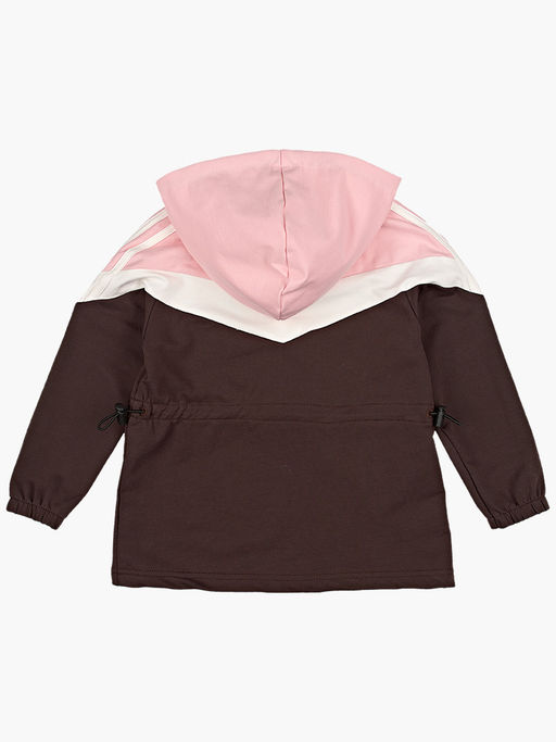 Джемпер полузамок для девочки UD 7004 роз/кофе - Mini maxi фото 7