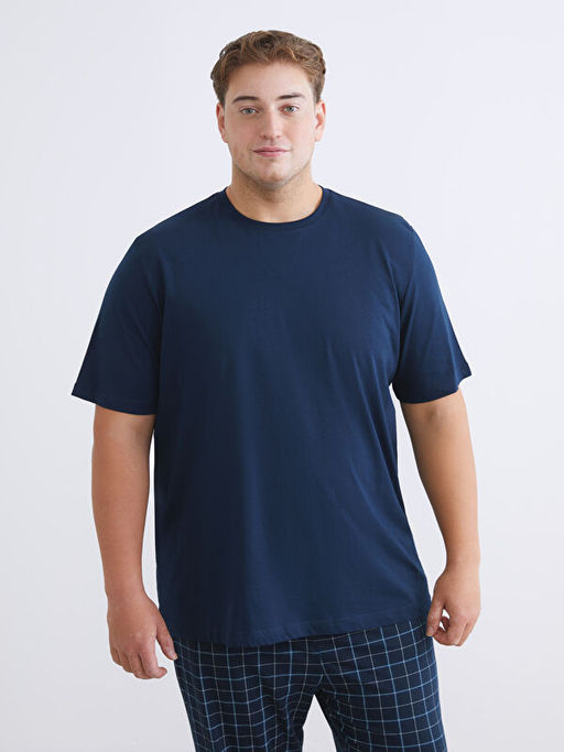 B?y?k Beden Basic Penye Erkek Ti??rt