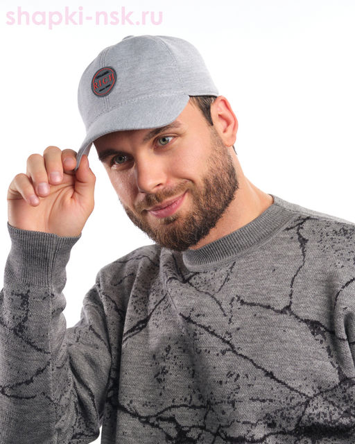 076-36 RB RICH Бейсболка мужская хлопок (56-62)