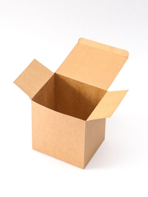 Цена за 5 шт. Коробка складная крафт, упаковка, 14.6×12.1×16.2 см