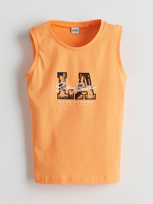 Bisiklet Yaka Erkek ?ocuk Atlet