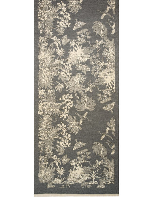 Палантин жен. виск+шерсть 65х180 LG33-975-19