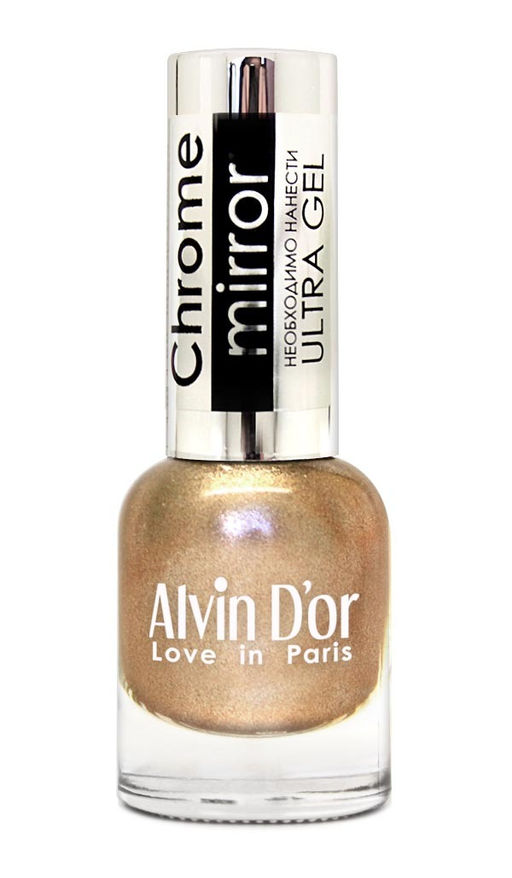 Alvin Dor Лак для ногтей Chrome mirror тон 6310 15мл