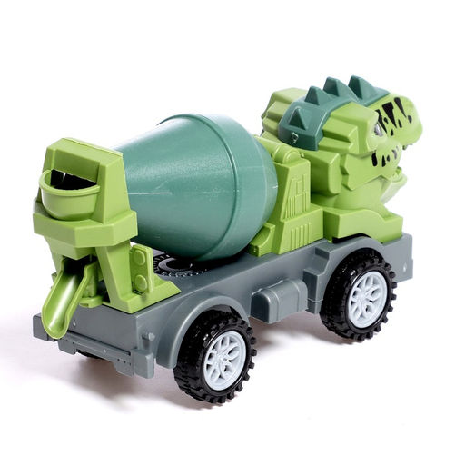 Машинка детская «Грузовик - бетономешалка DINO», цвет МИКС
