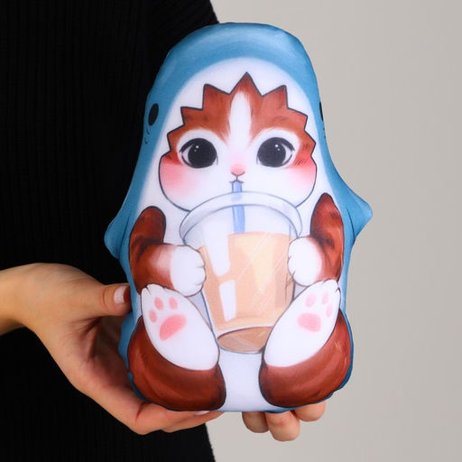 Игрушка антистресс Котёнок акула - Mni mnu фото 5