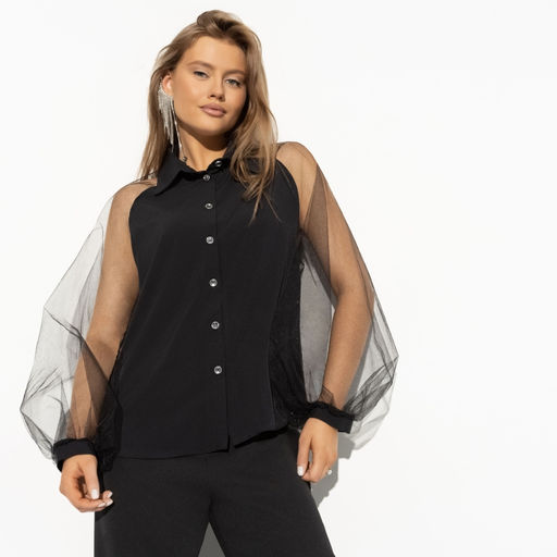 Блуза, Теория красоты (нуар) - Charutti фото 4