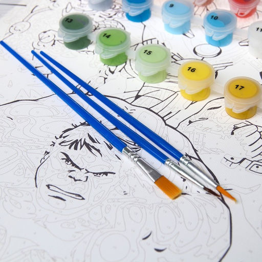 Картина по номерам на подрамнике 30×40 см, Мстители