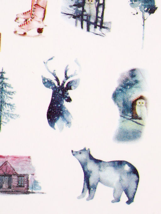 Цена за 6 шт. Слайдеры для ногтей Holiday, разноцветные - Qf фото 5