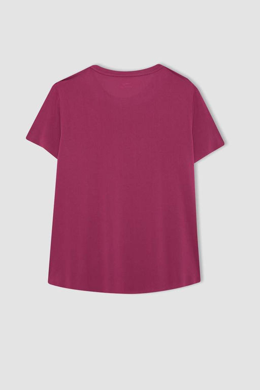 DeFactoFit Oversize-футболка премиум-класса для спортсменов с круглым вырезом и короткими рукавами  фото 10