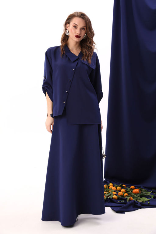 Костюм NIKVA н928-1 сапфир  фото 5
