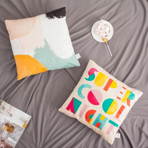 Наволочка декоративная Этель Aurora 40х40 см, 100% п/э, велюр  фото 2