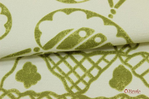 Интерьерный хлопок Тропический сад цв.светлый хаки, ш.1.5м, хлопок-100%, 240гр/м.кв - Купава фото 4