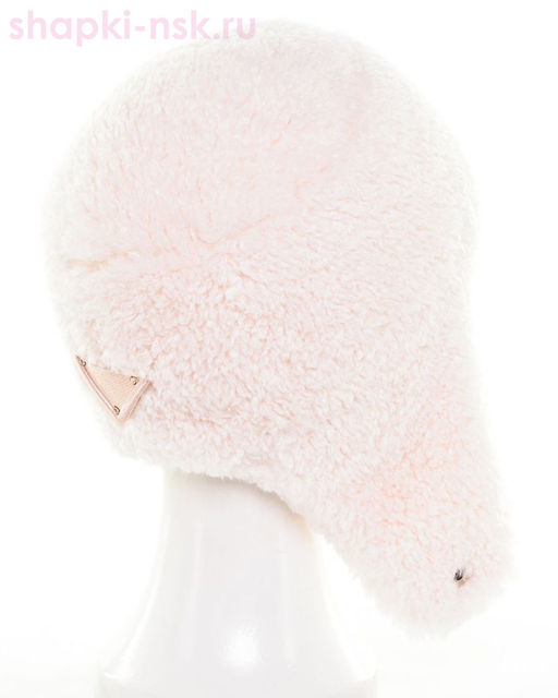 Элла LevelPro макси шеврон экомех альпака Ушанка женская флис