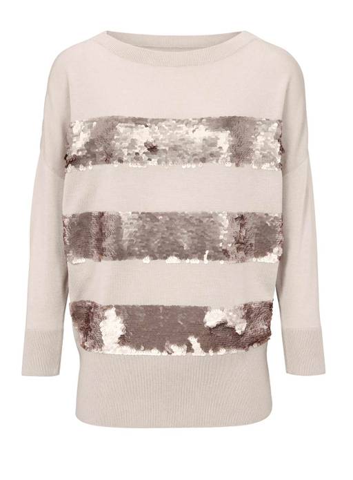 Пуловер, бежевый - Heine фото 2