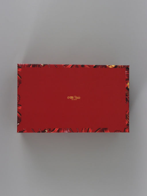 Коробка новогодняя подарочная «Елочные игрушки», 32.5×20×12.5 см