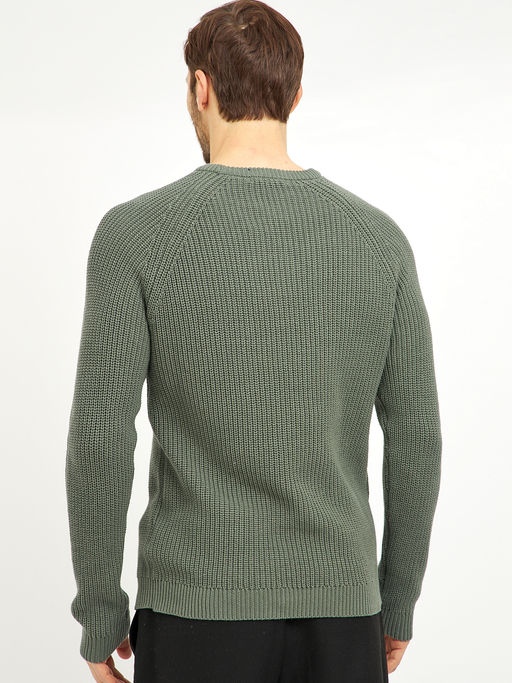 джемпер мужской базовый из хлопка - Glenfield фото 6