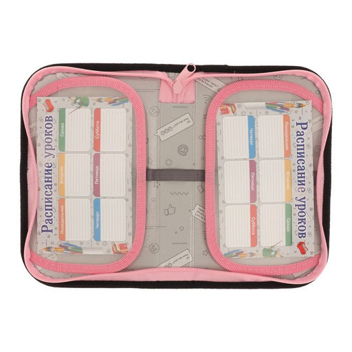 Пенал школьный, 1 секция, 13×21×4 см «Кот»