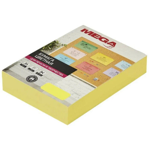 Бумага цветная ФТС5 ProMEGA (А4,75г,желт инт/горчич) 500л Агроторг(1971540)