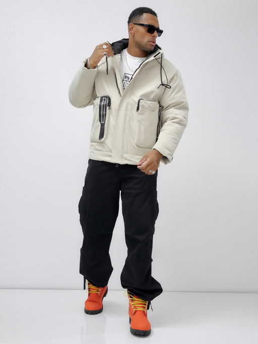 Куртка зимняя до - 20 бежевого цвета - Mtforce фото 12