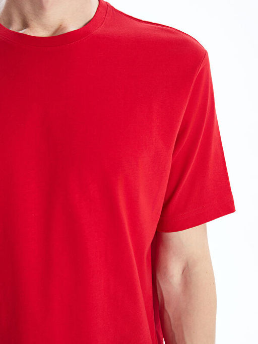 Bisiklet Yaka Penye Erkek Ti??rt