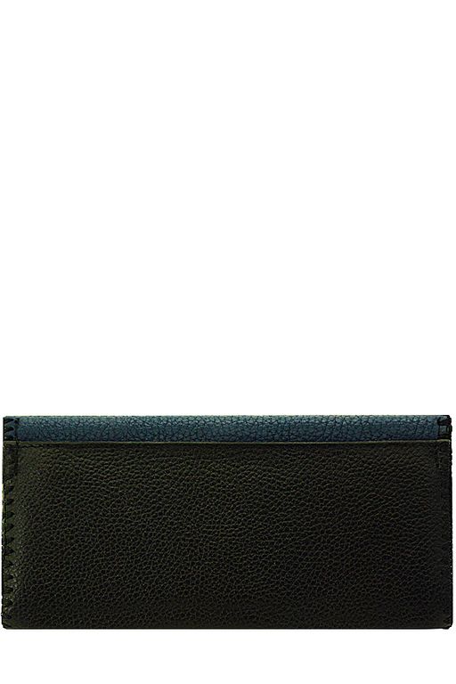 Кошелек с аппликацией ДС-1-155 черный