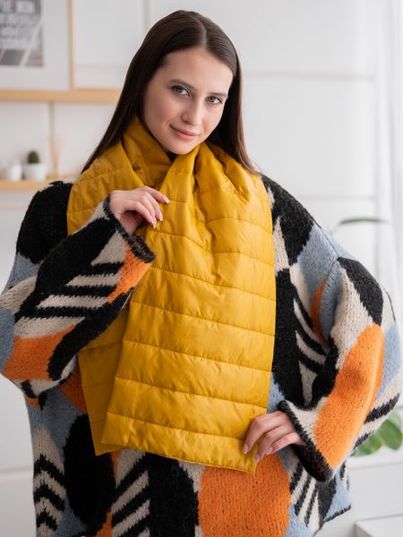 Шарф горчица - Yollochka фото 3