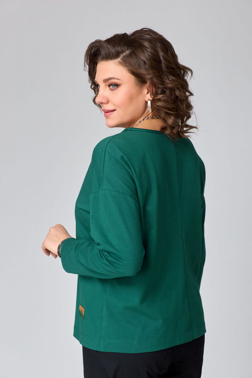 Джемпер Bliss 8069 изумрудный