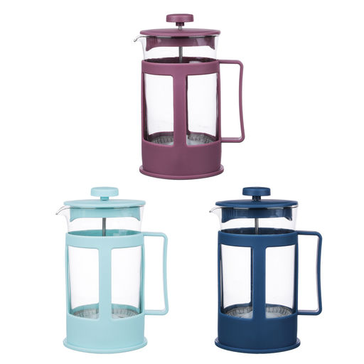 Френч-пресс, пластик, 600 мл "Амели", 3 цвета, арт. 850-180