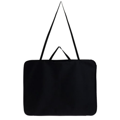 Папка А2 с ручками, текстиль, 670 х 500 мм, ПДМ-5, Calligrata, Чёрная