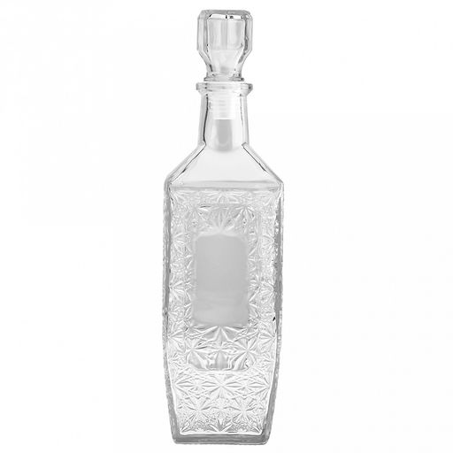 Графин-штоф стеклянный Барский 0,5л, 7,3х6х26,5см (Россия) - Домашняя мода фото 3