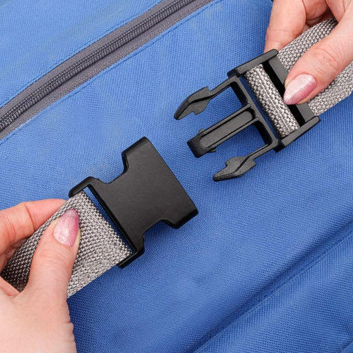 Фастекс 25 мм, нагрузка до 15 кг, 2 шт., в блистере, чёрный