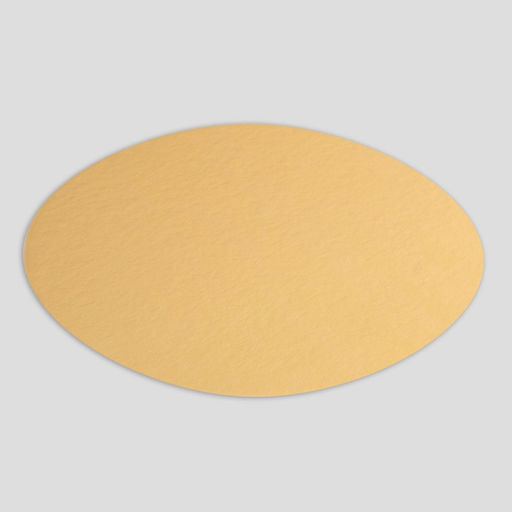 Цена за 10 шт. Подложка для торта, 18 см, золото, 2.5 мм