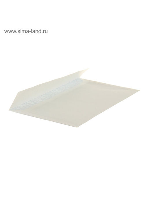 Цена за 1000 шт. Конверт почтовый Е65 110×220 мм, без подсказа, без окна, отрывная лента, внутренняя запечатка, 80 г/м²