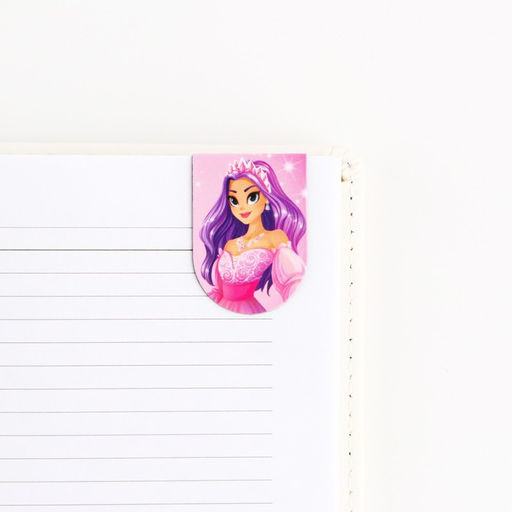 Закладки магнитные, 6 шт. Принцессы, с 8 марта