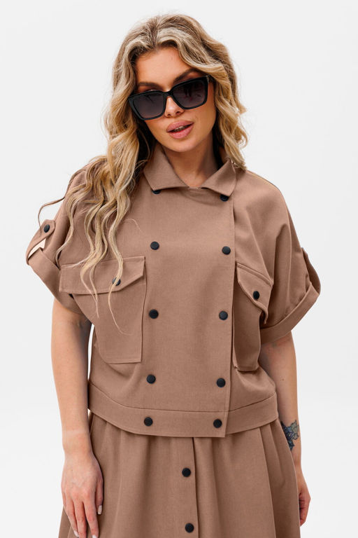 Костюм AmberA 2015С кофе  фото 3