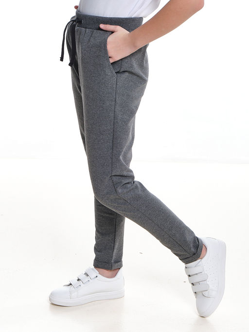 Брюки зауженные для подростка UD 7671 граф меланж - Mini maxi фото 2